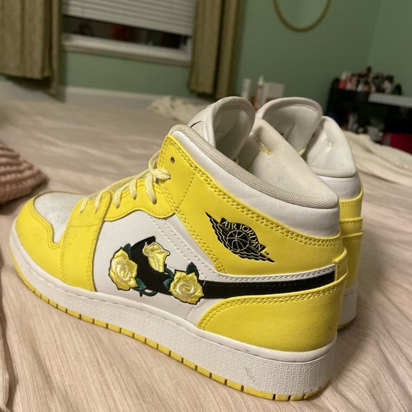 Floral Air Jordans - Picture 1 of 3